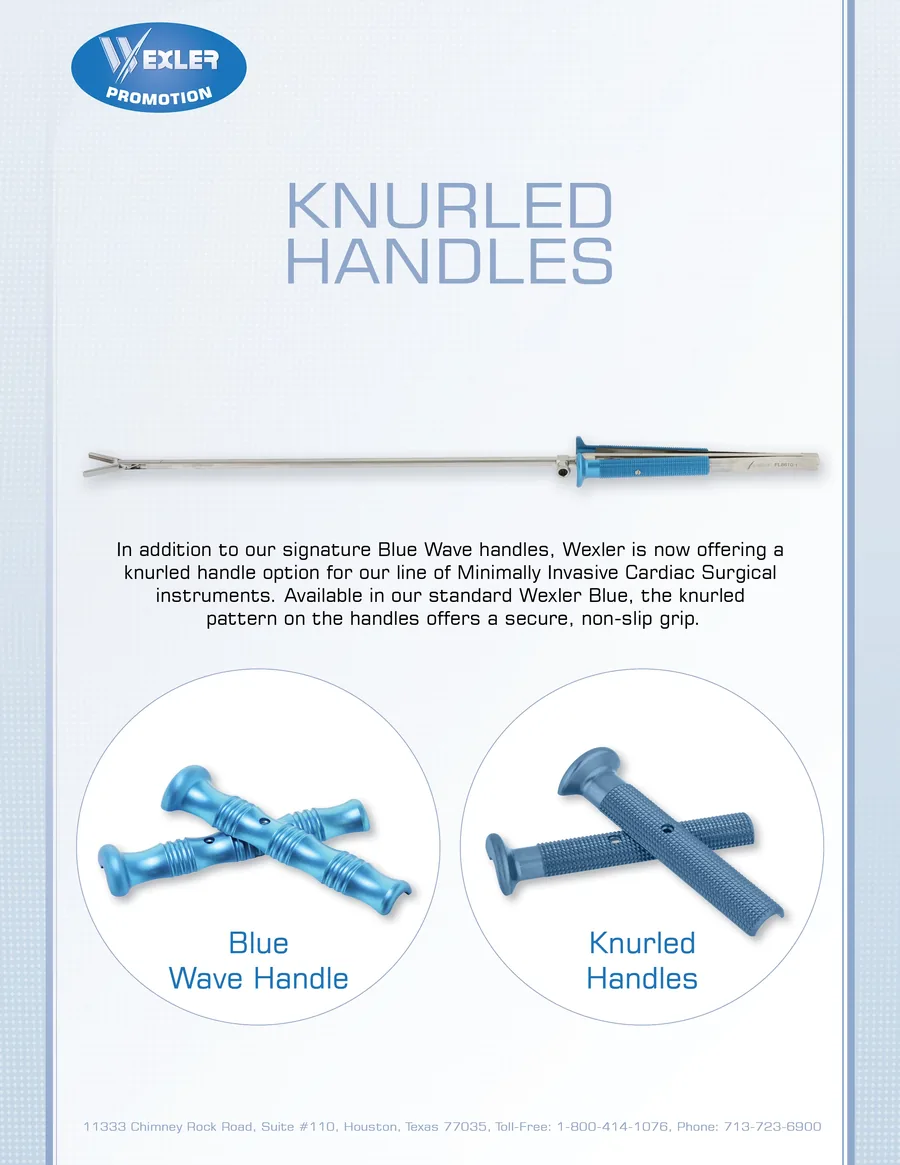 Knurled Handles